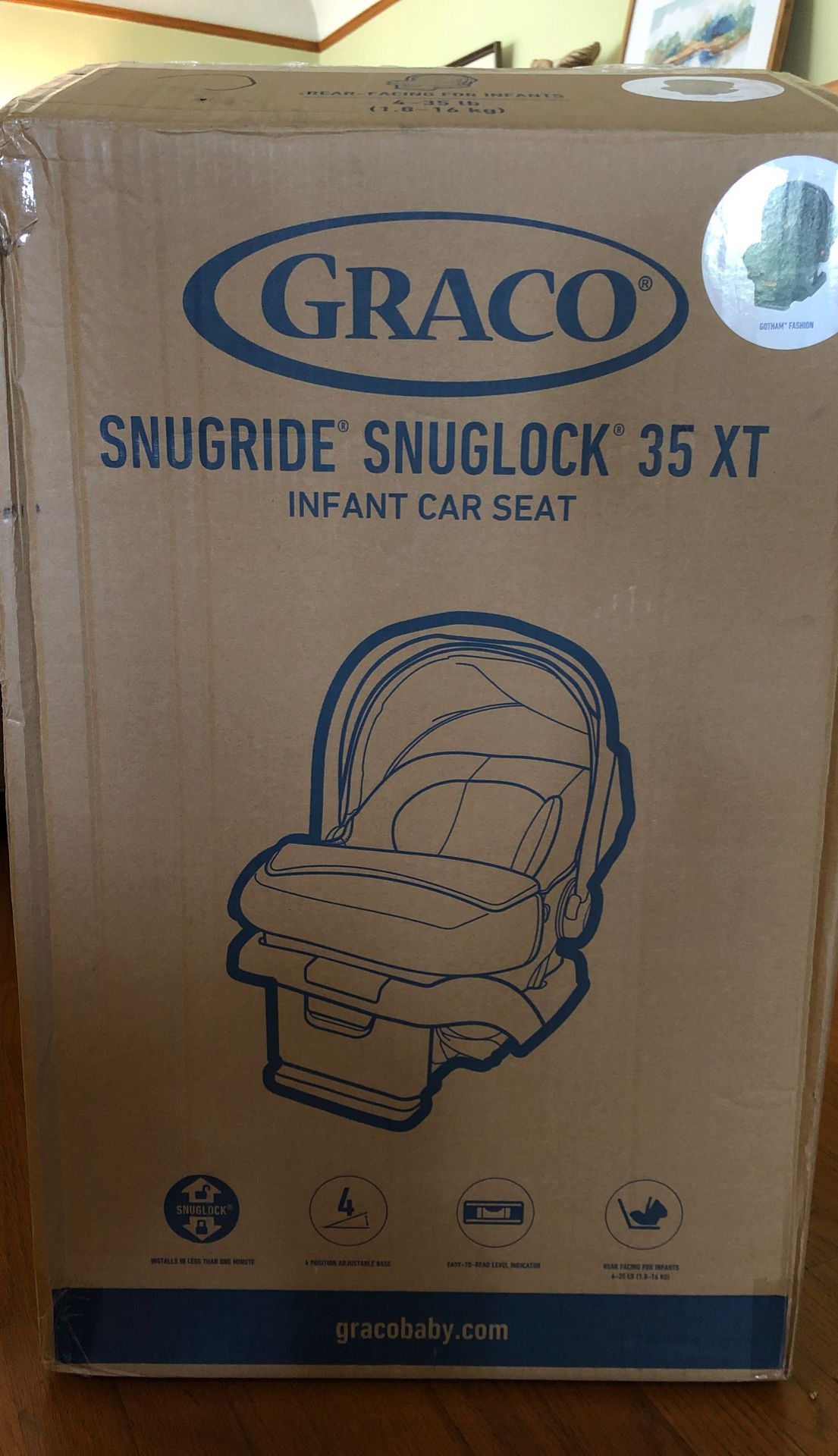 Graco snugride snuglock 35xt baby car seat