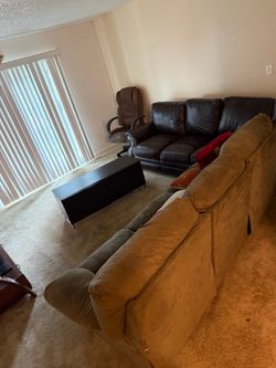 Free furniture ( Sofas, Table/Chairs, Dresser/Miror, TV Stand )