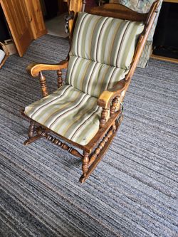 Solid Rocking Chair