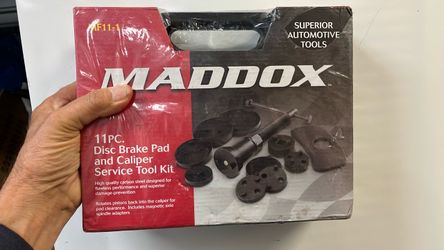 Maddox 11pc Disc Brake Pad and Caliper Service Tool Kit