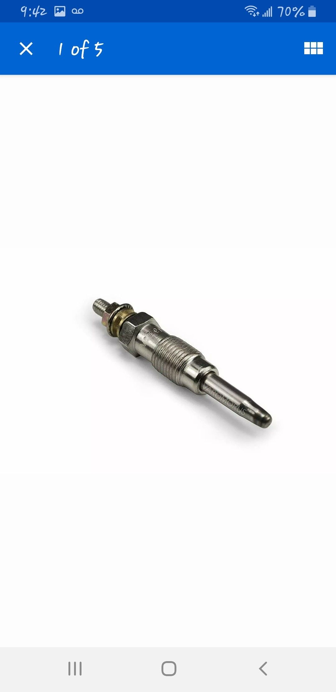 Varomorus Oxalic Acid Vaporizer 12 V Glow Plug Heating Element, Pack of 1