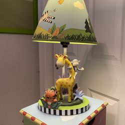 Safari Lamp - Kids Room
