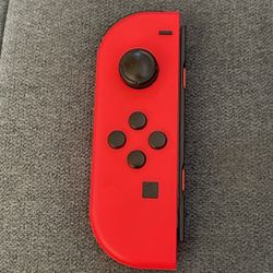Nintendo Switch Controller Left Side Red Color, Moving Button Little Bit Loose See Picture Arrow , Original From Nintendo