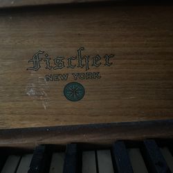 Fischer upright piano 