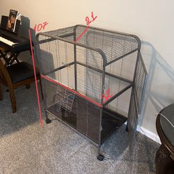 Rolling  Large Bird Cage 