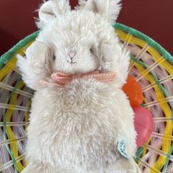 New Bunnies By The Bay Plush Bunny with 2 Easter Baskets