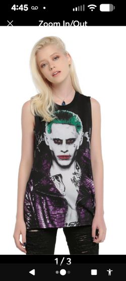 JOKER SHIRT BY SUICIDE SQUAD $10.
