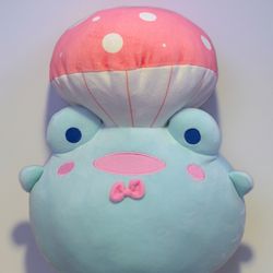 Rainylune Mushroom Friend The Frog Plush 16" Tall Round1 Exclusives
