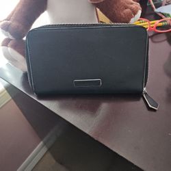 Vera Bradley Black Leathet Wallet 