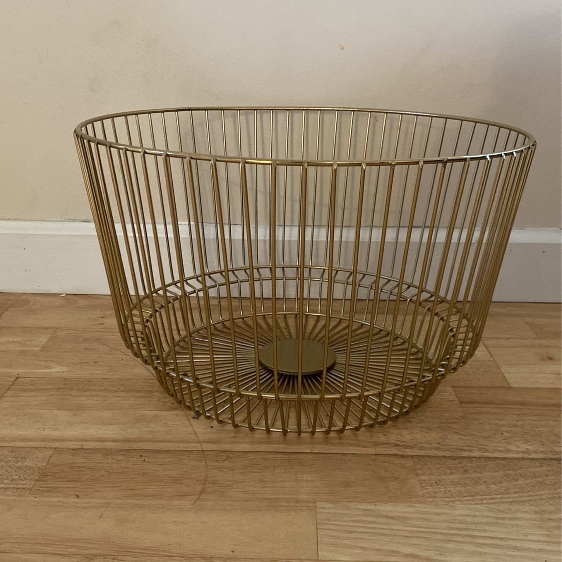 Gold Wire Basket