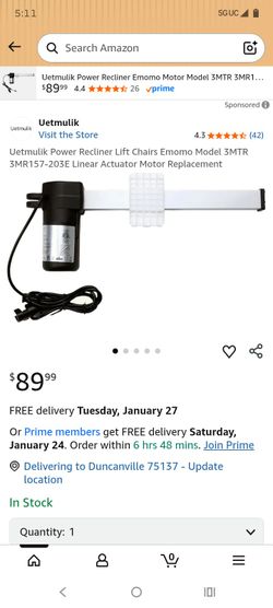 Recliner Lift Actuator