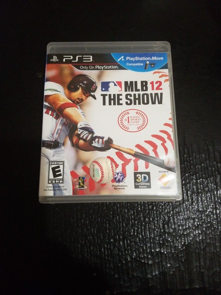 MLB 12 THE SHOW PS3 Video Game
