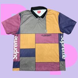 Supreme Colorblocked Soccer Polo (X-Large)