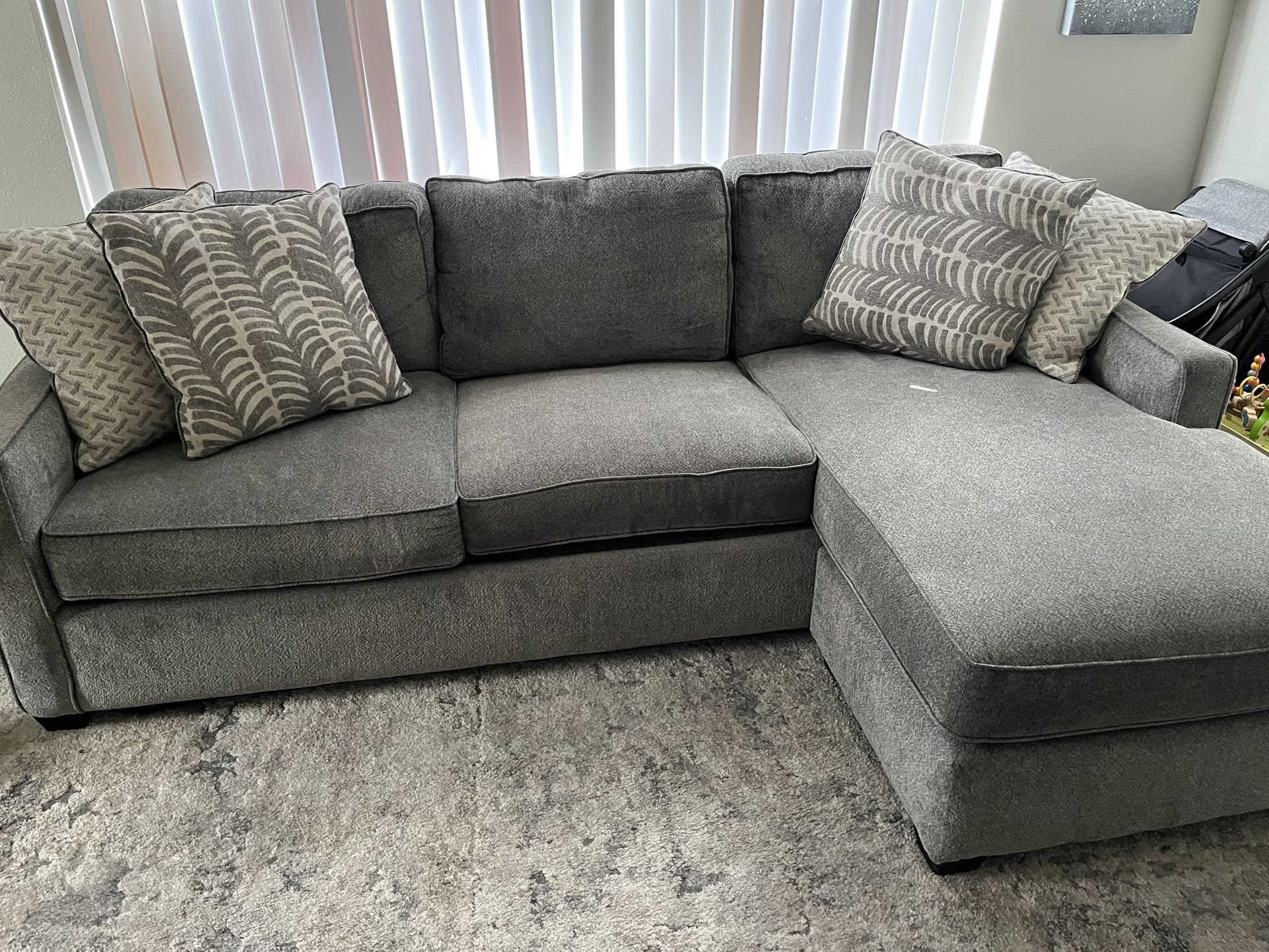 Gray Sectional Couch