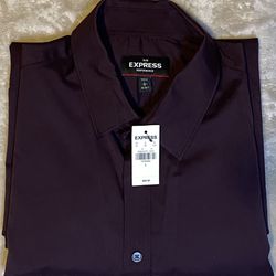 Express Men Button Up Dress Shirts (L)