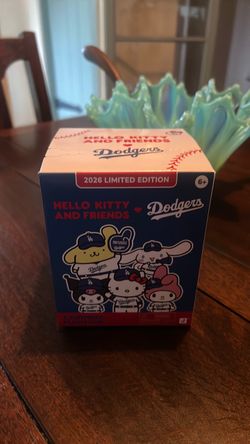Hello Kitty + Friends  Dodger Limited Edition Closed Box Surprise Plush