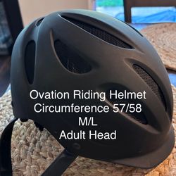 Ovation Riding Helmet M/L