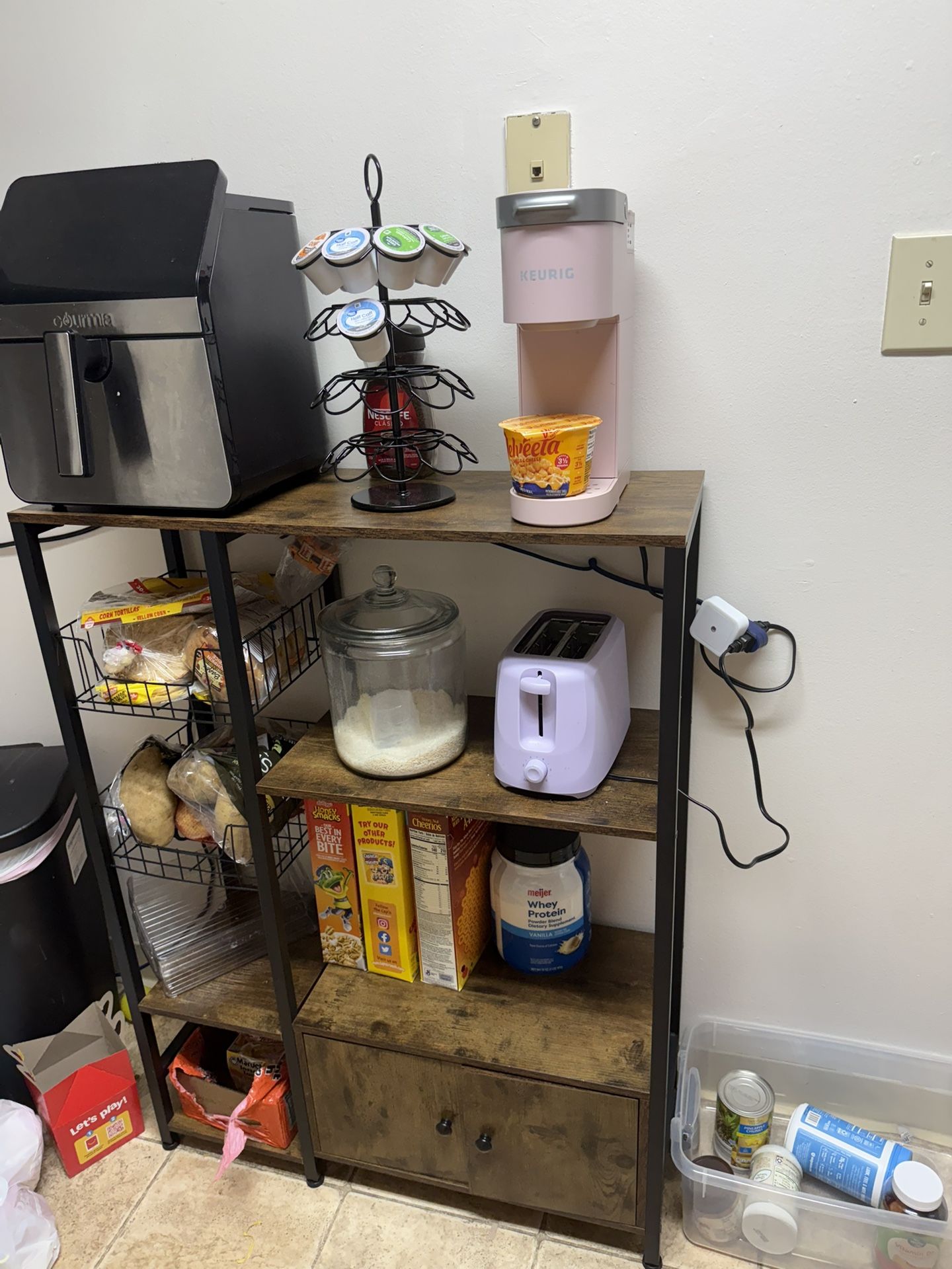 Kitchen Storage Shelves