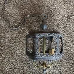 Antique hanging lamp