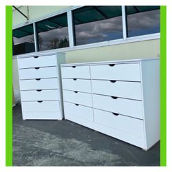 5 and 8 drawers dresser / Five and eight drawers dresser