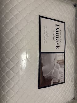 Charter Club Damask 3pc king coverlet set - new, unopened