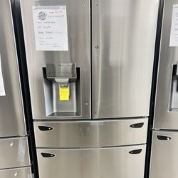 LG Refrige With Fresh Drawer And Craft Ice Maker Unused 
