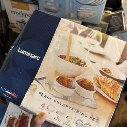 Luminarc Pearl Entertainment Set 4 Pc