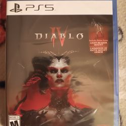 Diablo 4 Ps5 Brand New Sealed Day One Edition With Bonus Items Video Game 