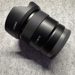 Sony E 11mm f1.8
