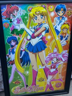 Sailor Moon Framed Anime Poster
