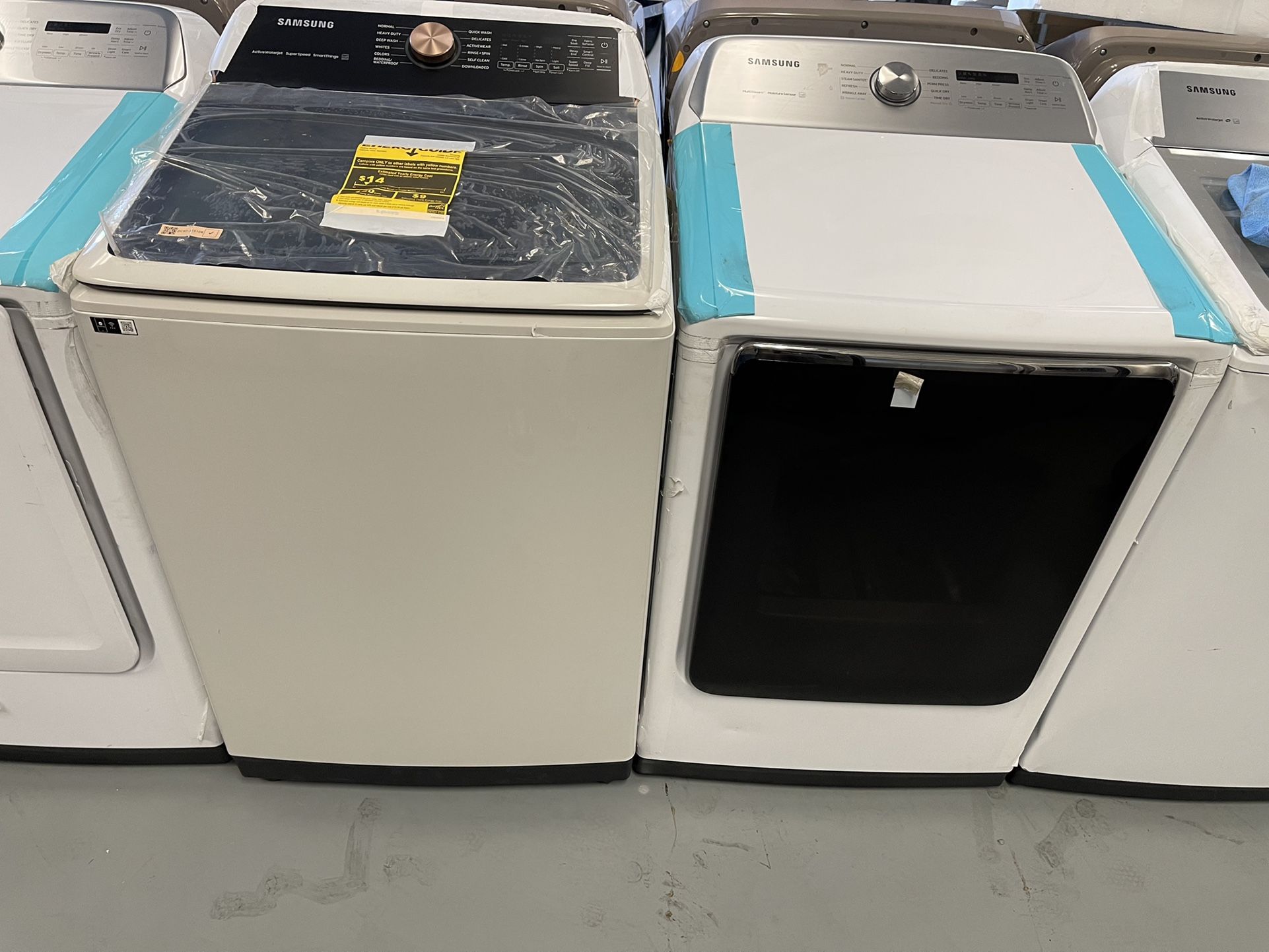 New Samsung Washer And Dryer Mega Large Capacity