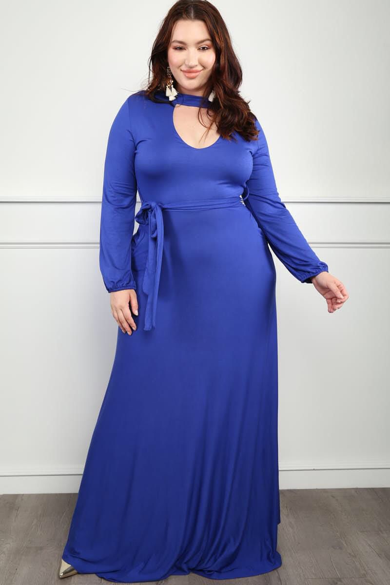 Blue Maxi Dress - Size 3X (20/22)