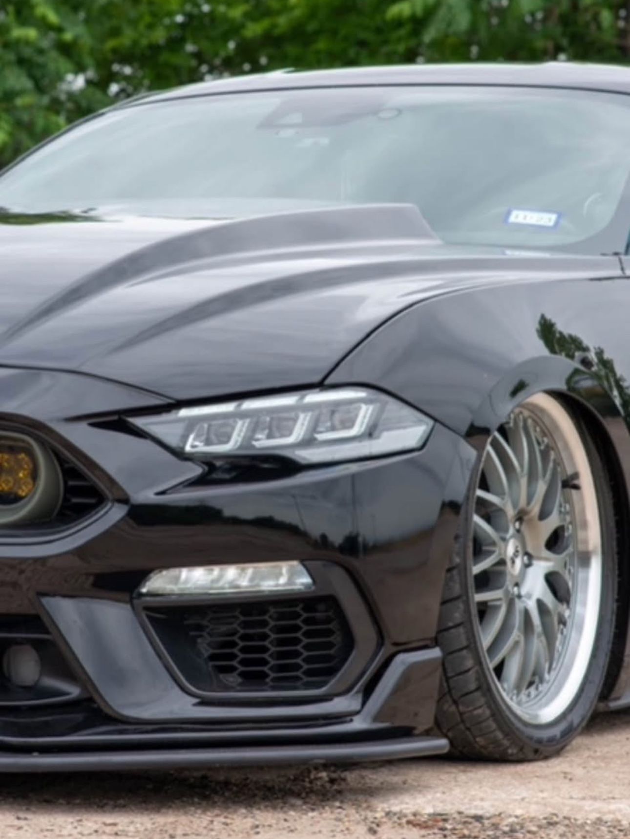 2018 Mustang s650 headlights clear