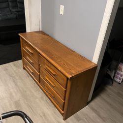Wood dresser