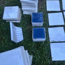 Free 72 Pieces 6x6” Tile And 20  4x4 Tile 