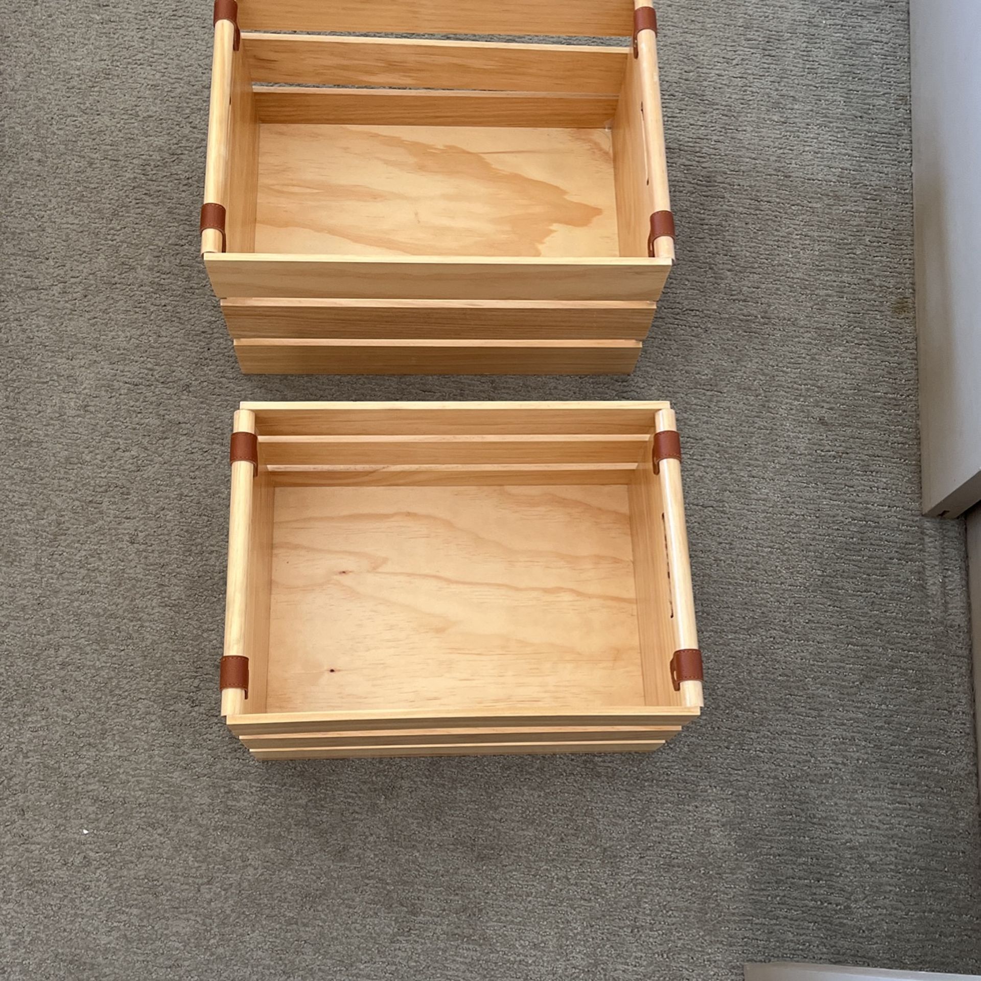 Storage Wooden Containers 