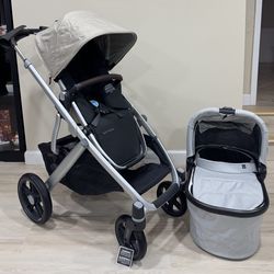 New Uppababy vista V3 Declan and V3 bassinet Savannah