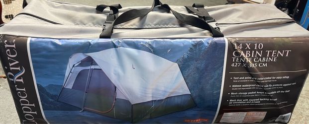 New in the box copper River 10 person tent 14 x 10 New in the box copper River 10 person tent 14 x 10