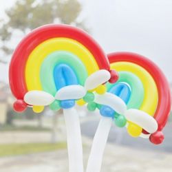 Rainbow Balloon