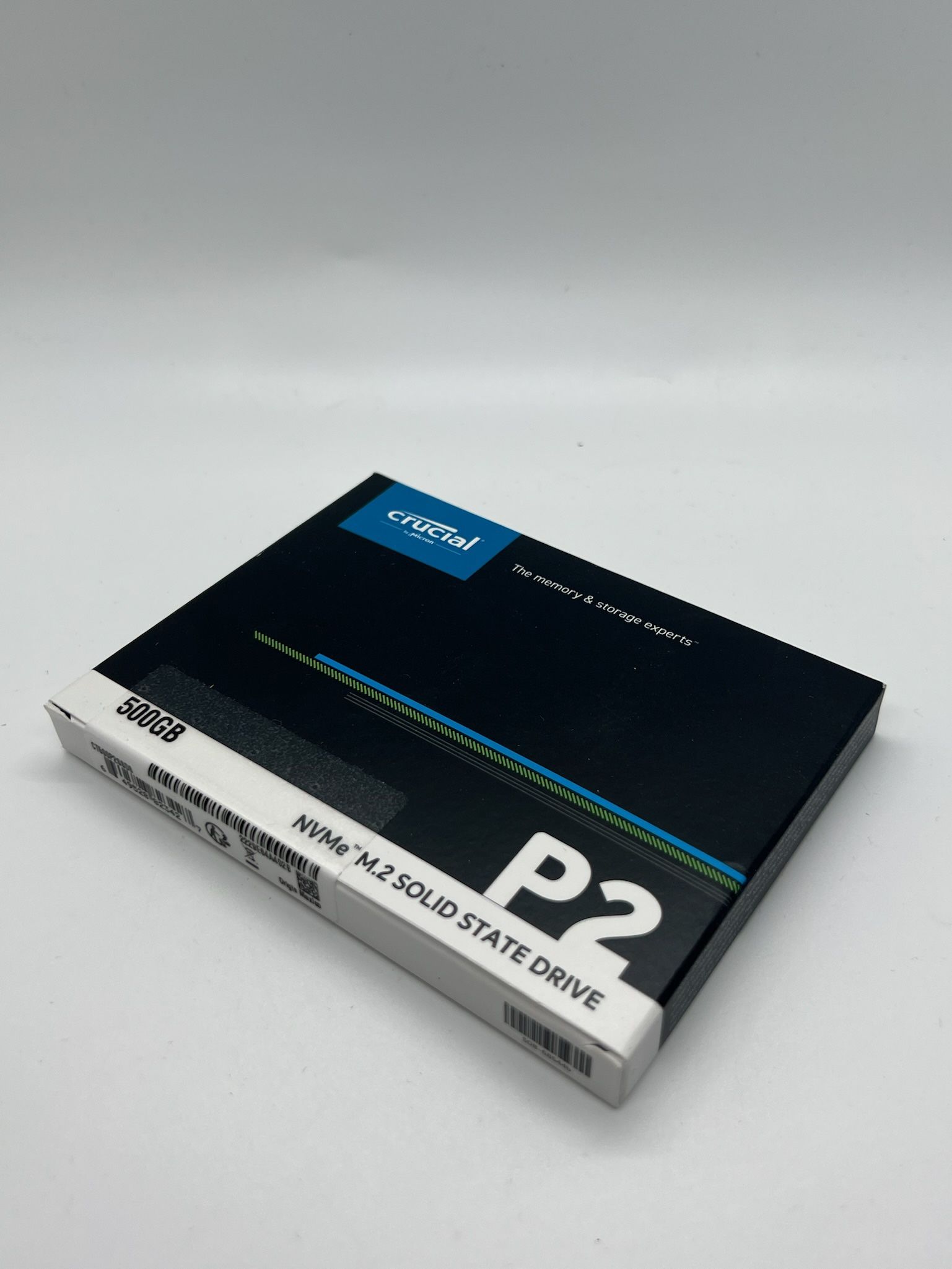 Sealed Crucial P2 500GB NAND NVMe PCLe M2 SSD