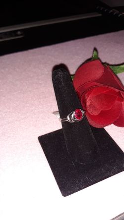 9x6 Ruby ladies ring