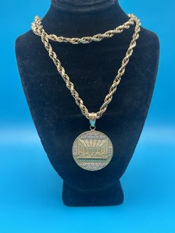 10k Last Supper Necklace 