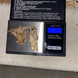 14kt San Judas Chain 
