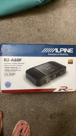 Alpine car Amp.  R2-A60F
