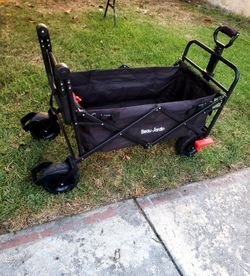 BEAU JARDIN GARDEN WAGON WITH BRAKES