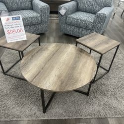 Coffee Table Set 3 Piece Brand New 