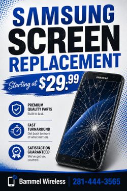Samsung Screen on Special