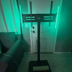 TV Stand with LED Lights