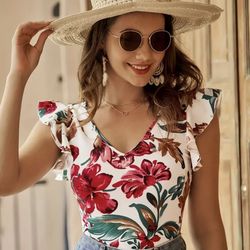 Vibrant Color Blouse