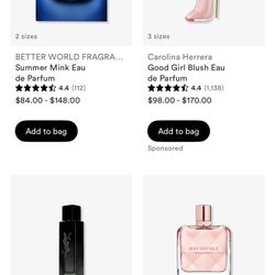 perfumes I have don’t use brand new